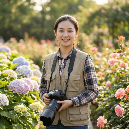 黄色仓库植物摄影师林小雨