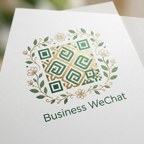 黄色仓库商务二维码